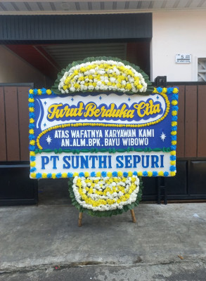 Papan Bunga Duka di Pagindar